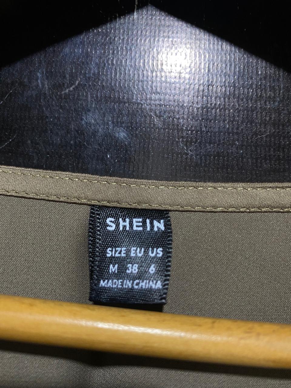 SHEIN |M| BUST 19| B21| SATIN SURPLICE MAXI DRESS