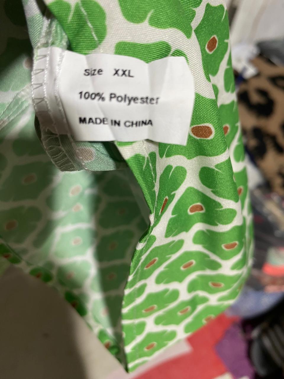 |XL| BUST 22| B32| GREEN GEOMETRIC PRINT TIERED MAXI DRESS