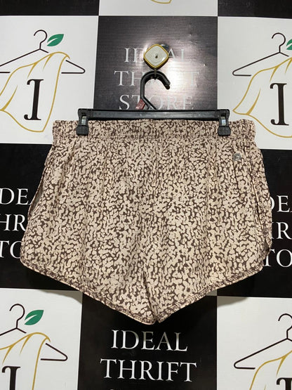 COTTON ON |XL| WAIST 32| B21| WOMEN'S ANIMAL PRINT DRAWSTRING RUNNING SHORTS