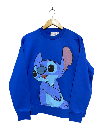 DISNEP |XL| BUST 23| B22| ROYAL BLUE GRAPHIC SWEATSHIRT