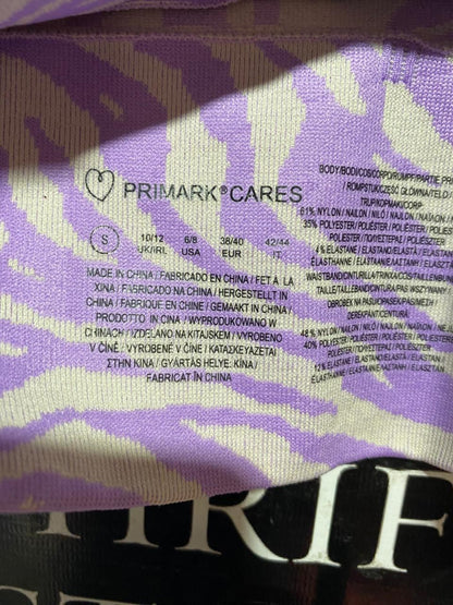 PRIMARK CARES |S| B22| LILAC ZEBRA PRINT SEAMLESS CO-ORD SET