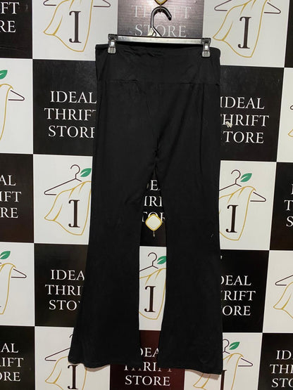 |XL| WAIST 30| B22| PREMIUM HIGH-WAISTED BLACK FLARE LEGGINGS – CHIC & COMFORTABLE
