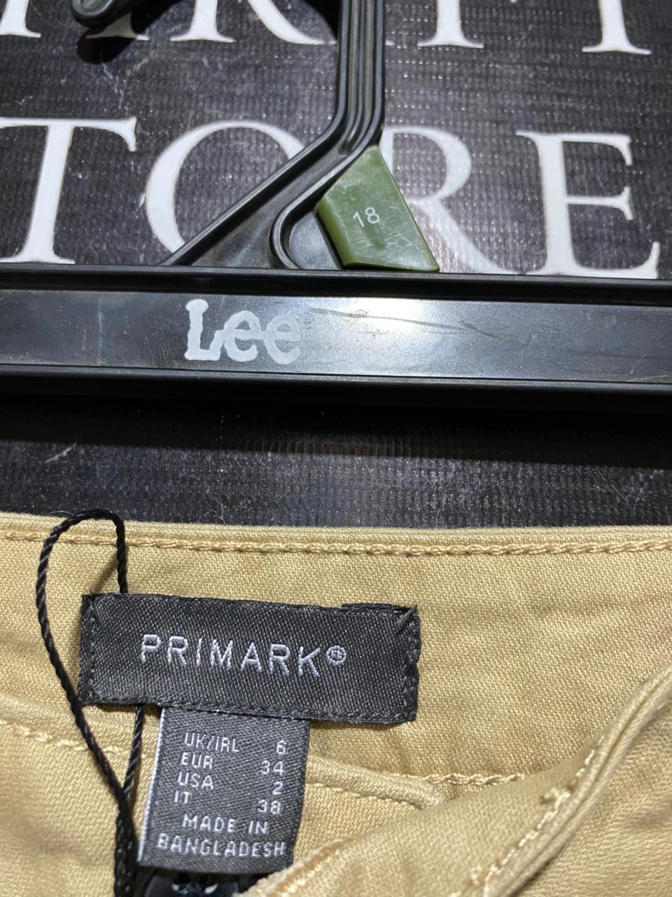PRIMARK |M| WAIST 29| B22| WOMEN'S KHAKI CARGO JOGGERS