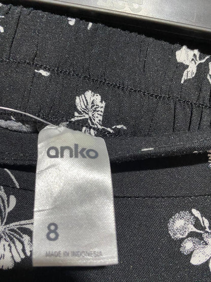 ANKO |S| WAIST 26| B22| WOMEN'S MONOCHROME FLORAL MAXI SKIRT