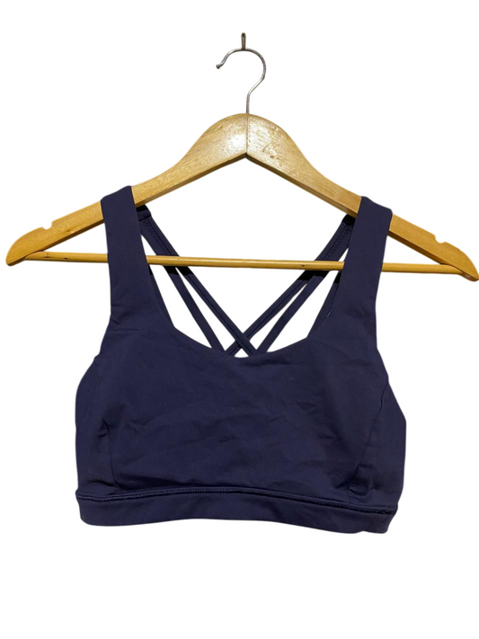 LULULEMON |XS| BUST 13| ENERGY BRA - MIDNIGHT NAVY