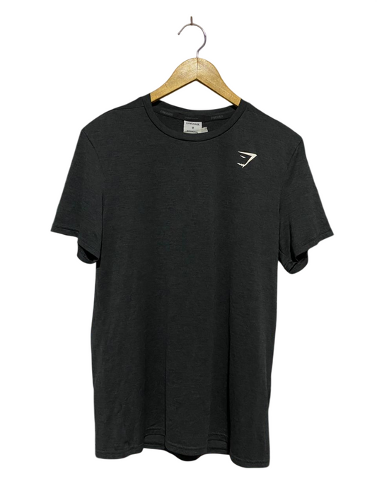 GYMSHARK |M| BUST 18| CRITICAL T-SHIRT - BLACK MARL