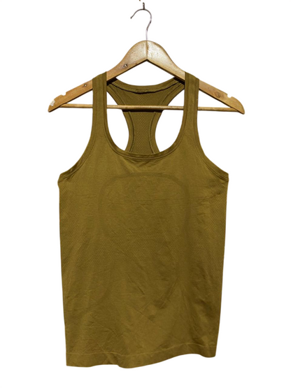 LULULEMON |M| BUST 15| SWIFTLY TECH RACERBACK TANK TOP 2.0 - OLIVE GREEN