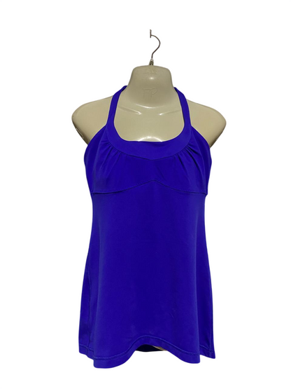 LULULEMON |M| BUST 16| PUSHING LIMITS TANK TOP IN DEEP INDIGO