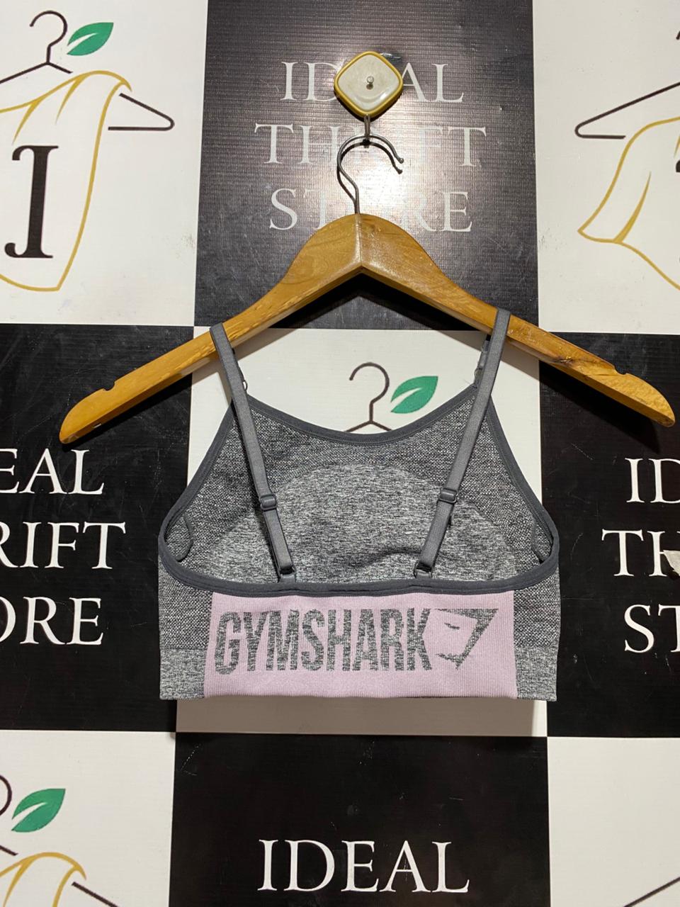 GYMSHARK |XS| BUST 11| VITAL SEAMLESS 2.0 SPORTS BRA IN MARL GREY