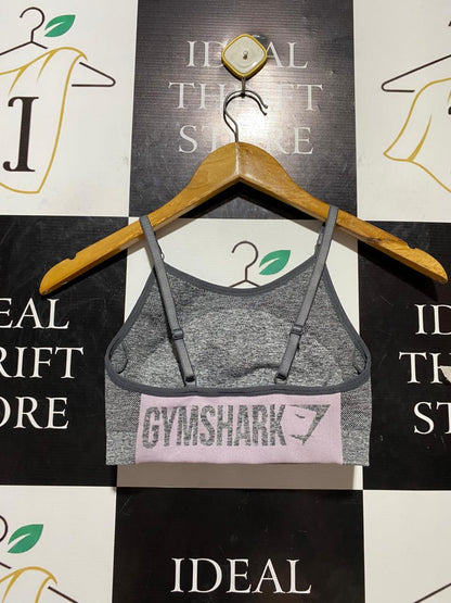 GYMSHARK |XS| BUST 11| VITAL SEAMLESS 2.0 SPORTS BRA IN MARL GREY
