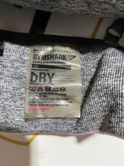 GYMSHARK |XS| BUST 11| VITAL SEAMLESS 2.0 SPORTS BRA IN MARL GREY