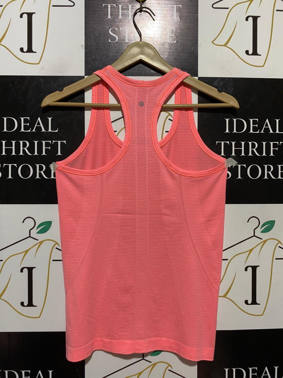 LULULEMON |M| BUST 15| SWIFTLY TECH RACERBACK TANK TOP 2.0 IN SUNSET ORANGE
