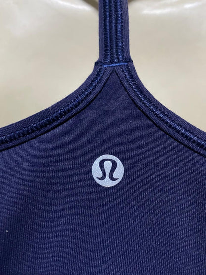 LULULEMON |M| BUST 16| POWER Y TANK TOP IN DEEP PURPLE