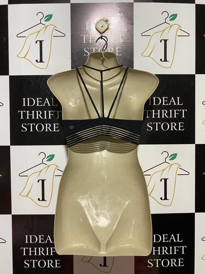 LULULEMON |XS| BUST 13| ECLIPSE BRA IN BLACK