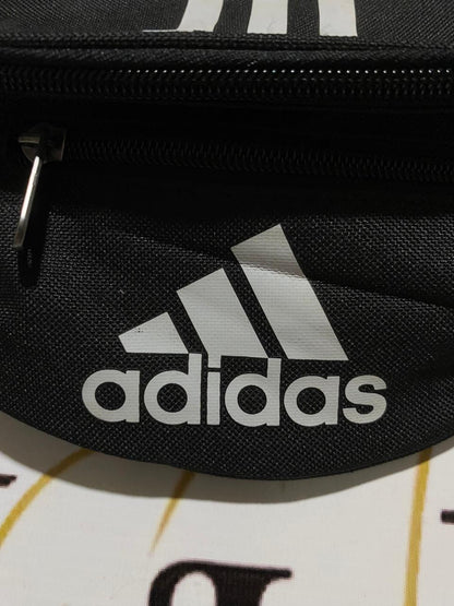 ADIDAS ESSENTIALS WAIST BAG - BLACK / WHITE - ONE SIZE