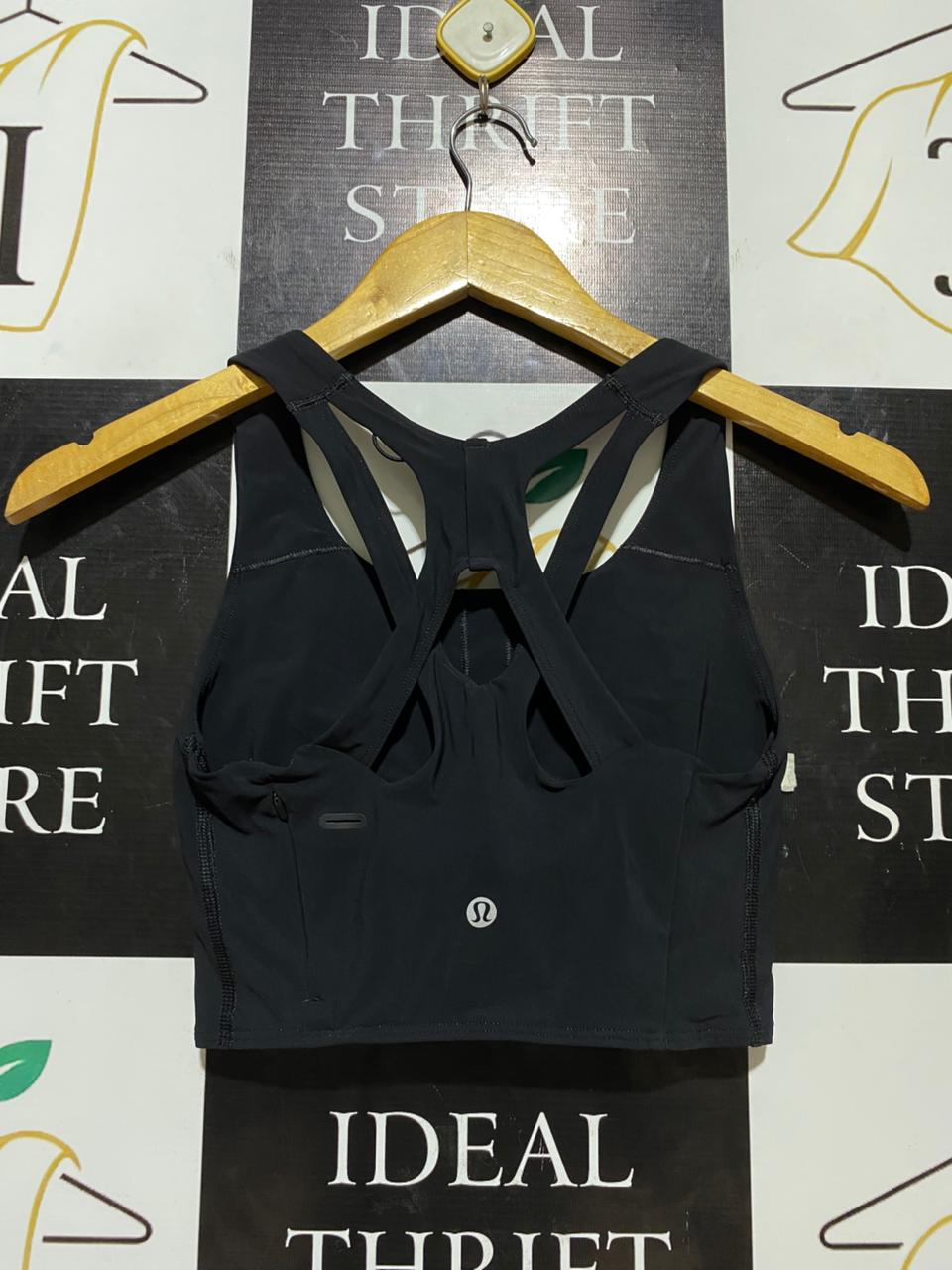 LULULEMON |XS| BUST 12| INVIGORATE TRAINING TANK TOP - BLACK