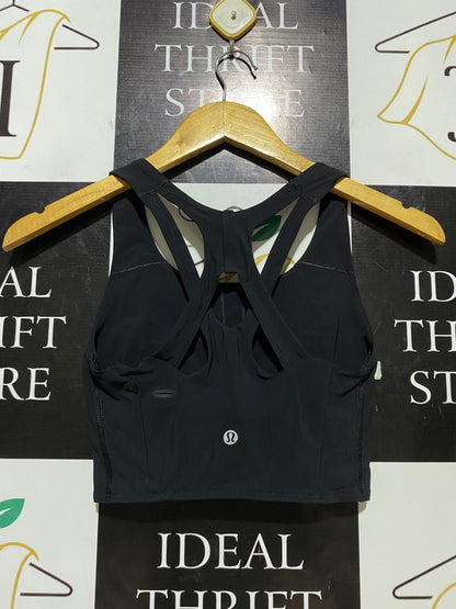 LULULEMON |XS| BUST 12| INVIGORATE TRAINING TANK TOP - BLACK