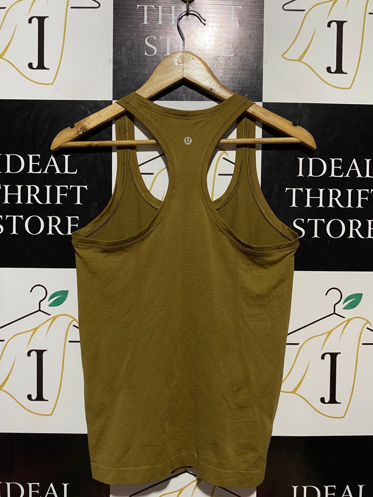 LULULEMON |M| BUST 15| SWIFTLY TECH RACERBACK TANK TOP 2.0 - OLIVE GREEN