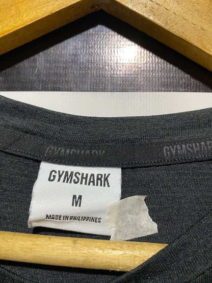 GYMSHARK |M| BUST 18| CRITICAL T-SHIRT - BLACK MARL