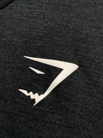 GYMSHARK |M| BUST 18| CRITICAL T-SHIRT - BLACK MARL