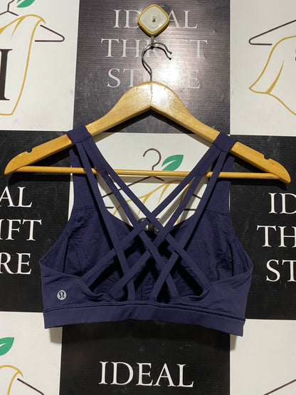 LULULEMON |XS| BUST 13| ENERGY BRA - MIDNIGHT NAVY