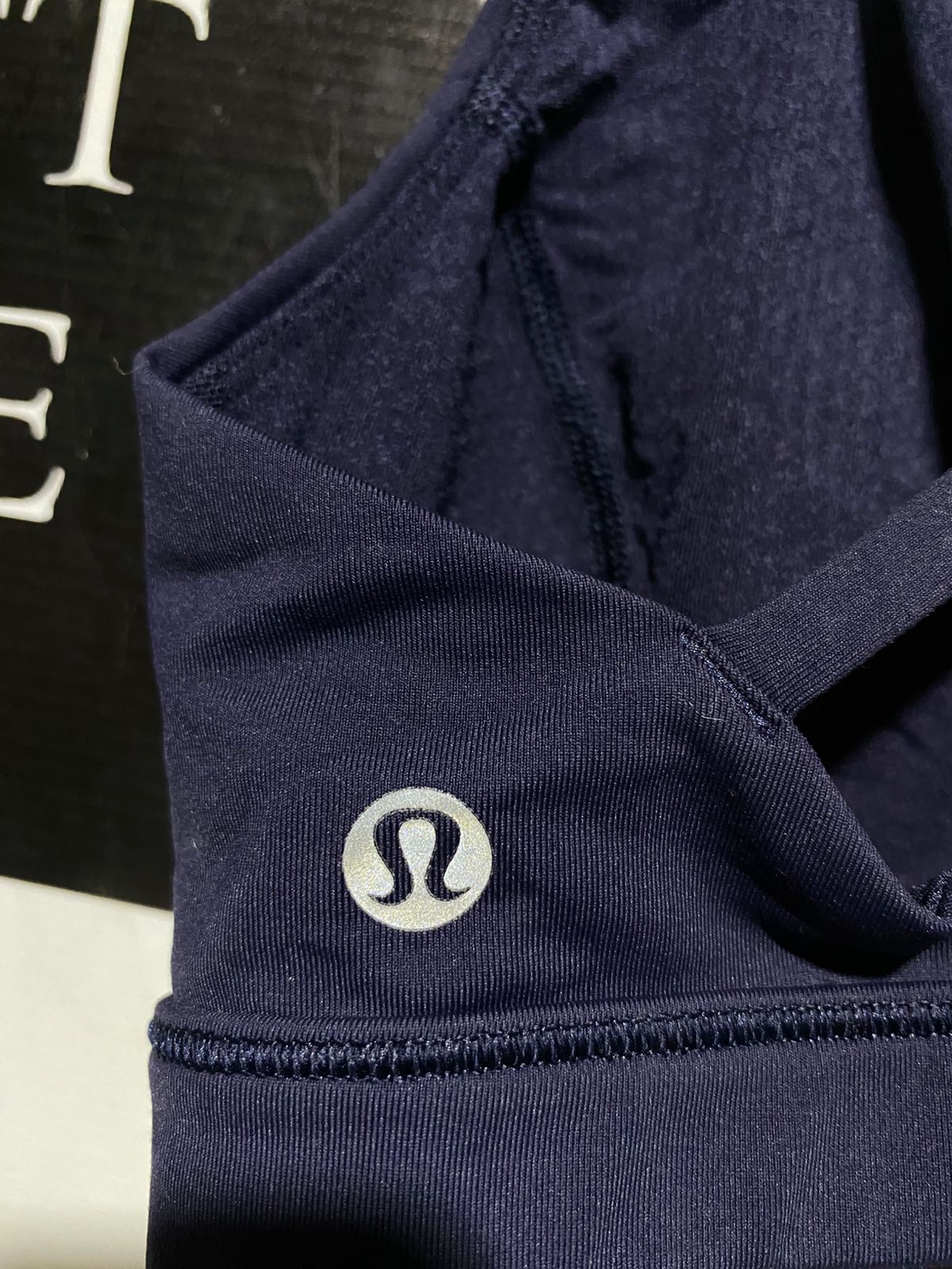 LULULEMON |XS| BUST 13| ENERGY BRA - MIDNIGHT NAVY
