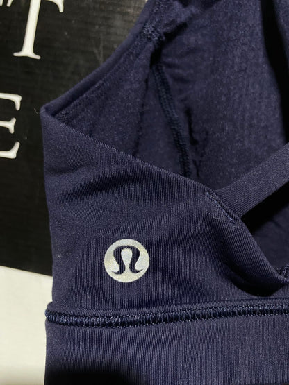 LULULEMON |XS| BUST 13| ENERGY BRA - MIDNIGHT NAVY