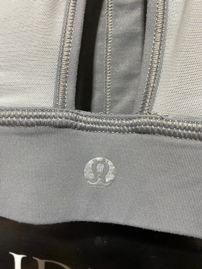 LULULEMON |S| BUST 13| INVIGORATE BRA - STRIPED GREY & WHITE