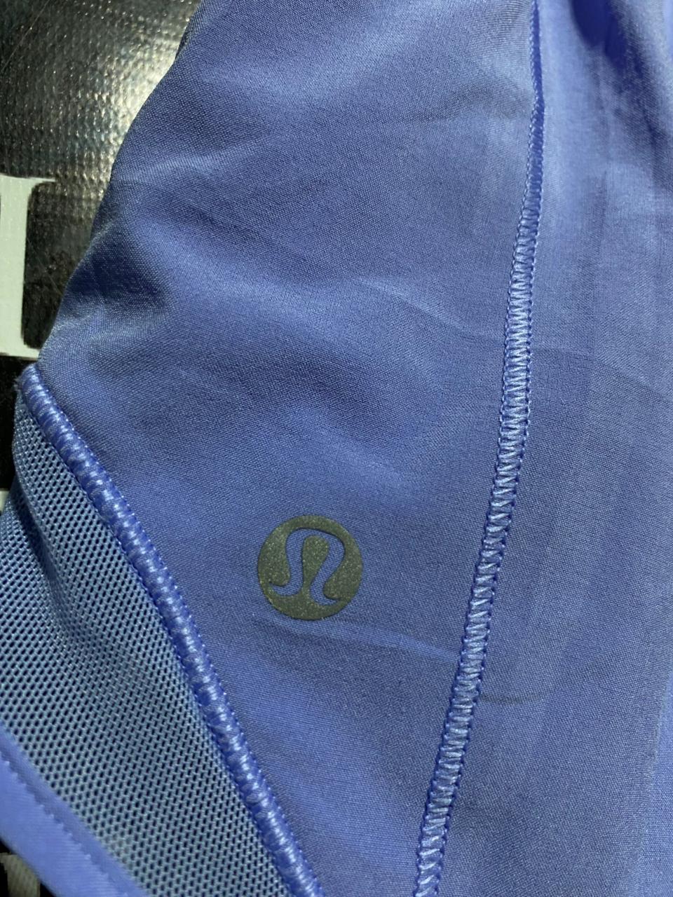 LULULEMON |S| BUST 26| TRACK THAT HIGH-RISE SHORT 3" - PERIWINKLE / WILD INDIGO