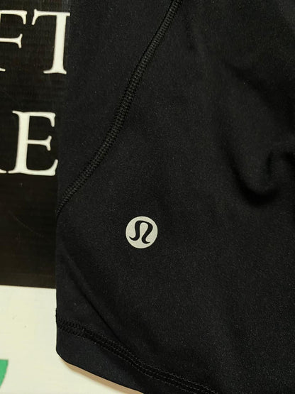 LULULEMON  |S| BUST 26| OLD NAVY POWERPRESS HIGH-RISE BLACK BIKER SHORTS