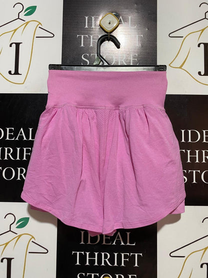 GYMSHARK |S| WAIST 24|  VITAL SEAMLESS 2-IN-1 PINK TRAINING SHORTS