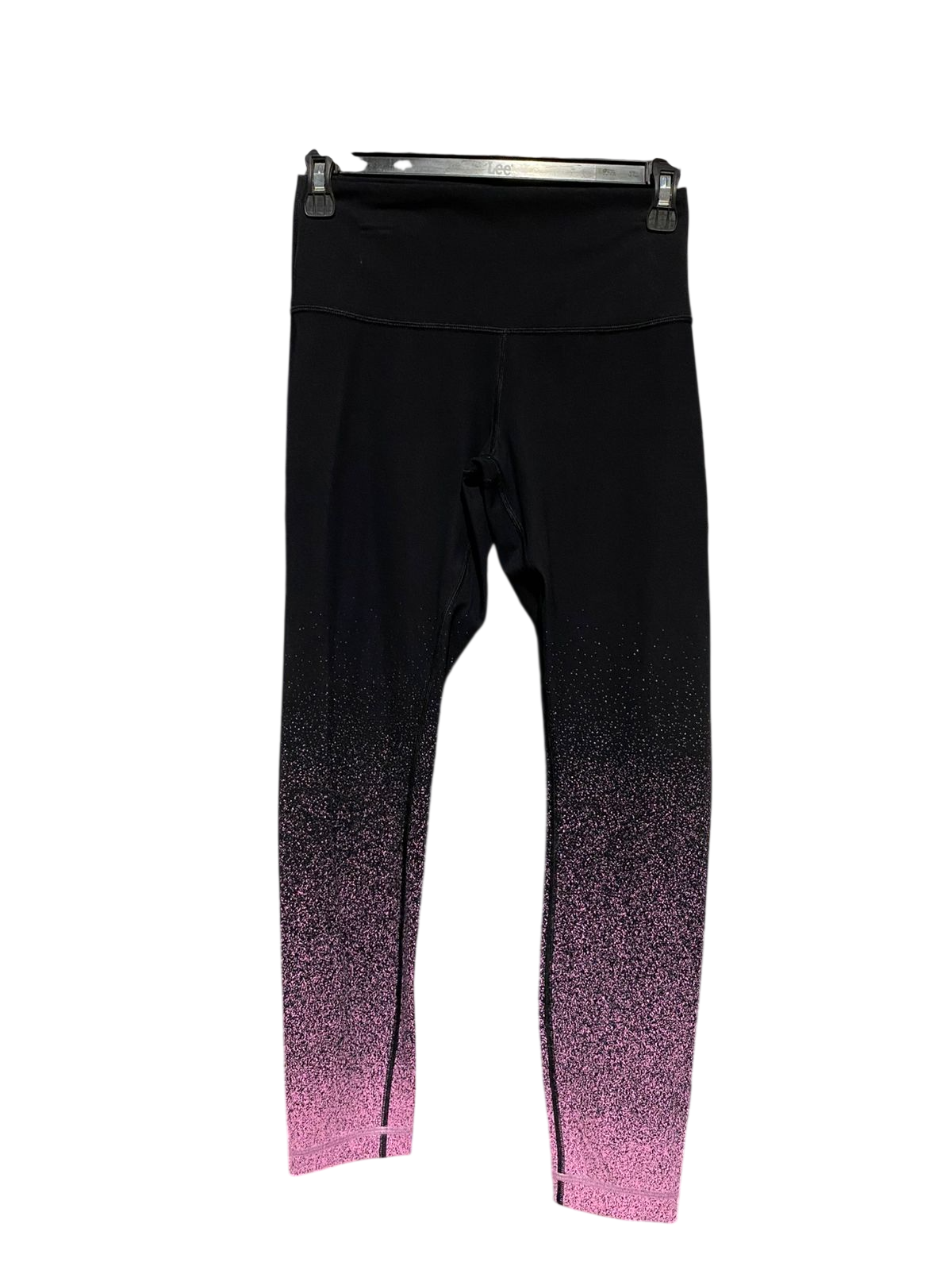 LULULEMON |XS| WAIST 24| WUNDER UNDER HIGH-RISE TIGHTS – BLACK TO PINK OMBRE LEGGINGS
