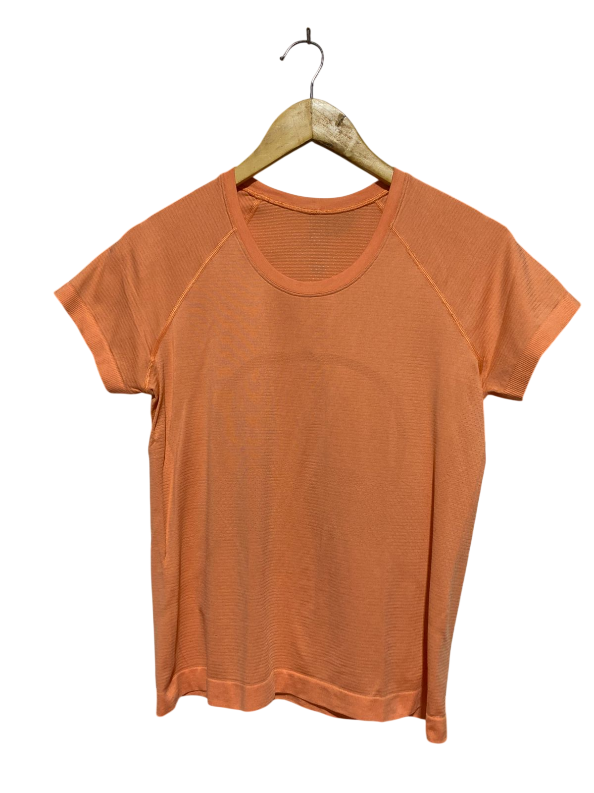 LULULEMON |M| BUST 17| SWIFTLY TECH SHORT SLEEVE T-SHIRT IN VIBRANT APRICOT