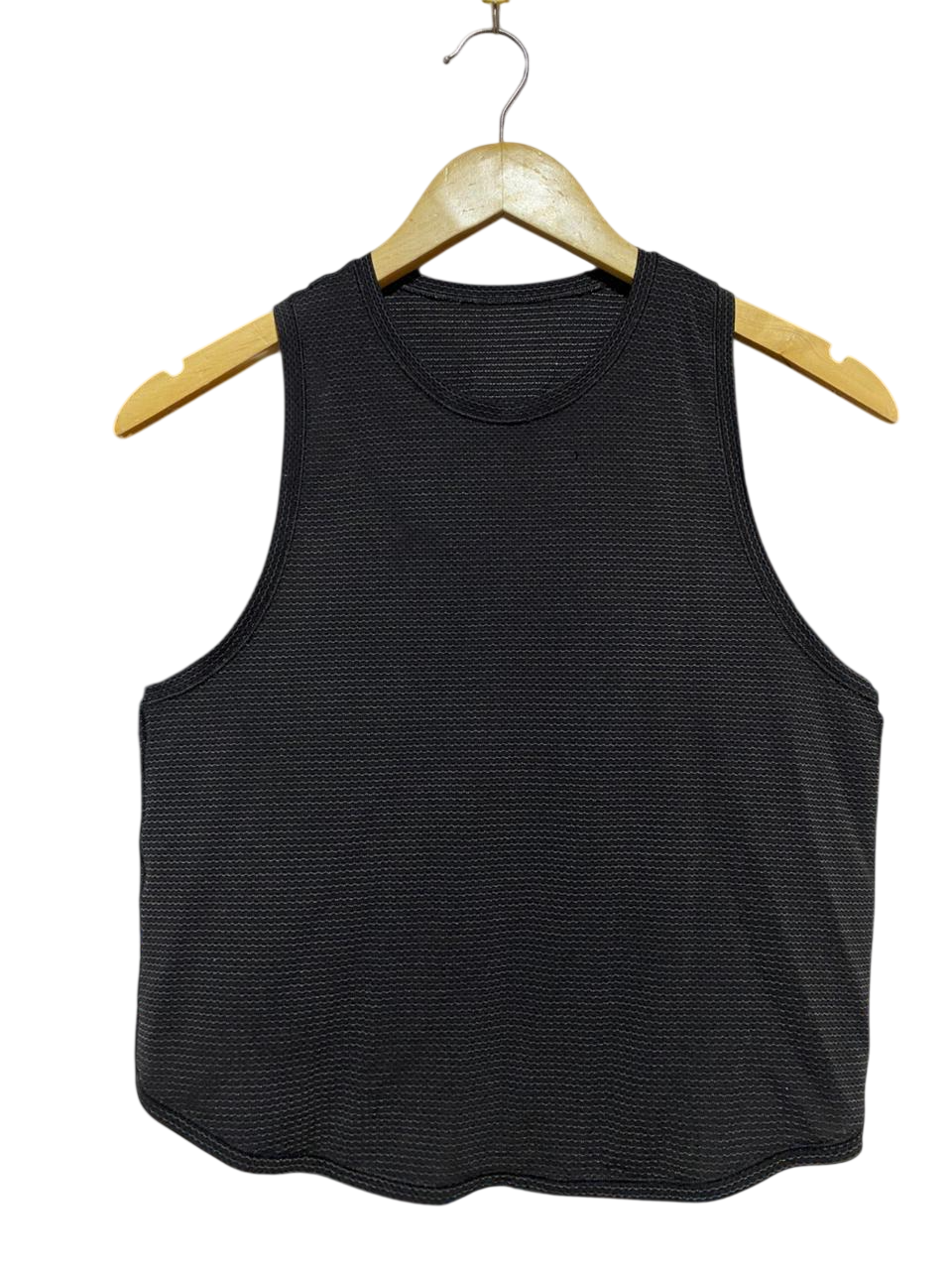 LULULEMON  |S| BUST 16| BLACK SWIFTLY TECH HIGH-NECK TANK TOP