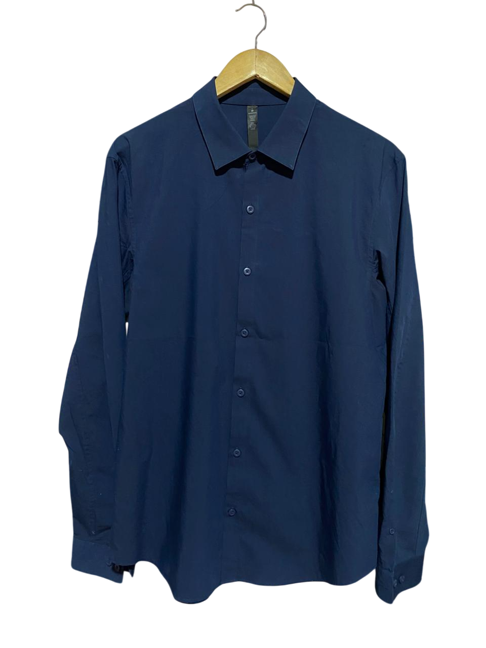 LULULEMON  |XL| BUST 21| NAVY BLUE COMMISSION LONG SLEEVE BUTTON-DOWN SHIRT