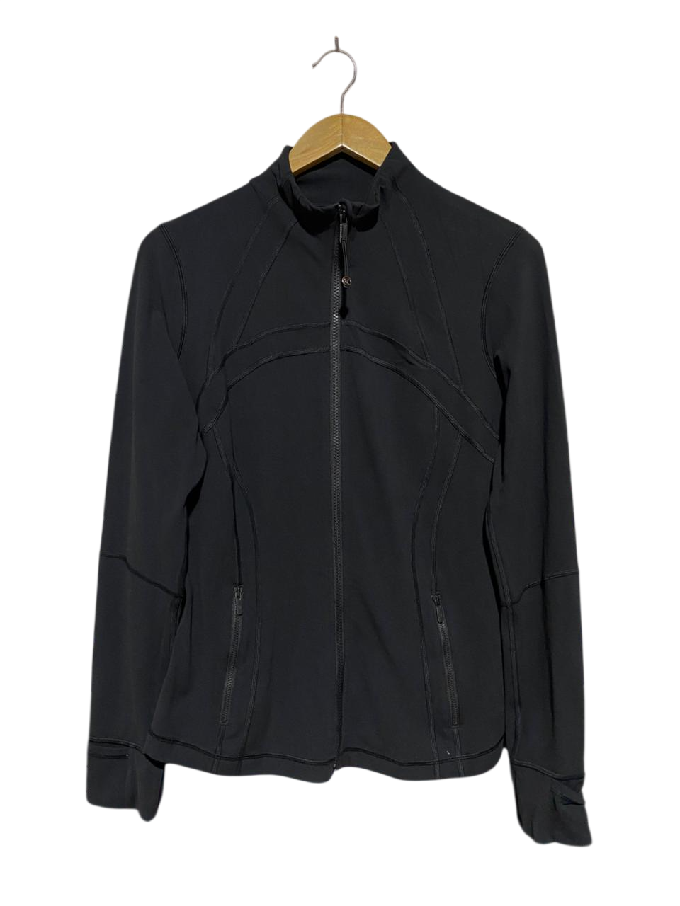 LULULEMON  |L| BUST 19| BLACK DEFINE JACKET