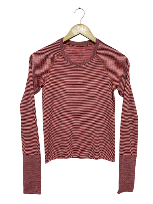 LULULEMON  |S| BUST 15| SWIFTLY TECH LONG SLEEVE SHIRT