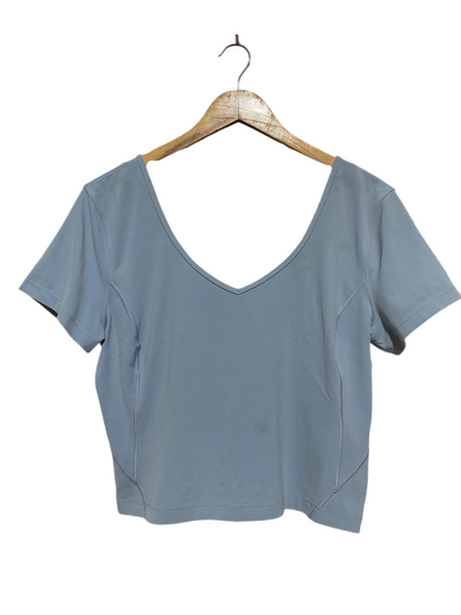 LULULEMON  |L| BUST 20| ALIGN V-NECK SHORT SLEEVE T-SHIRT