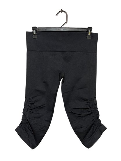 LULULEMON |L| WAIST 29| HIGH-RISE CROPPED RUCHED LEGGINGS