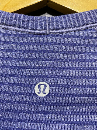 LULULEMON  |S| BUST 13| SWIFTLY TECH STRIPED LONG SLEEVE TOP