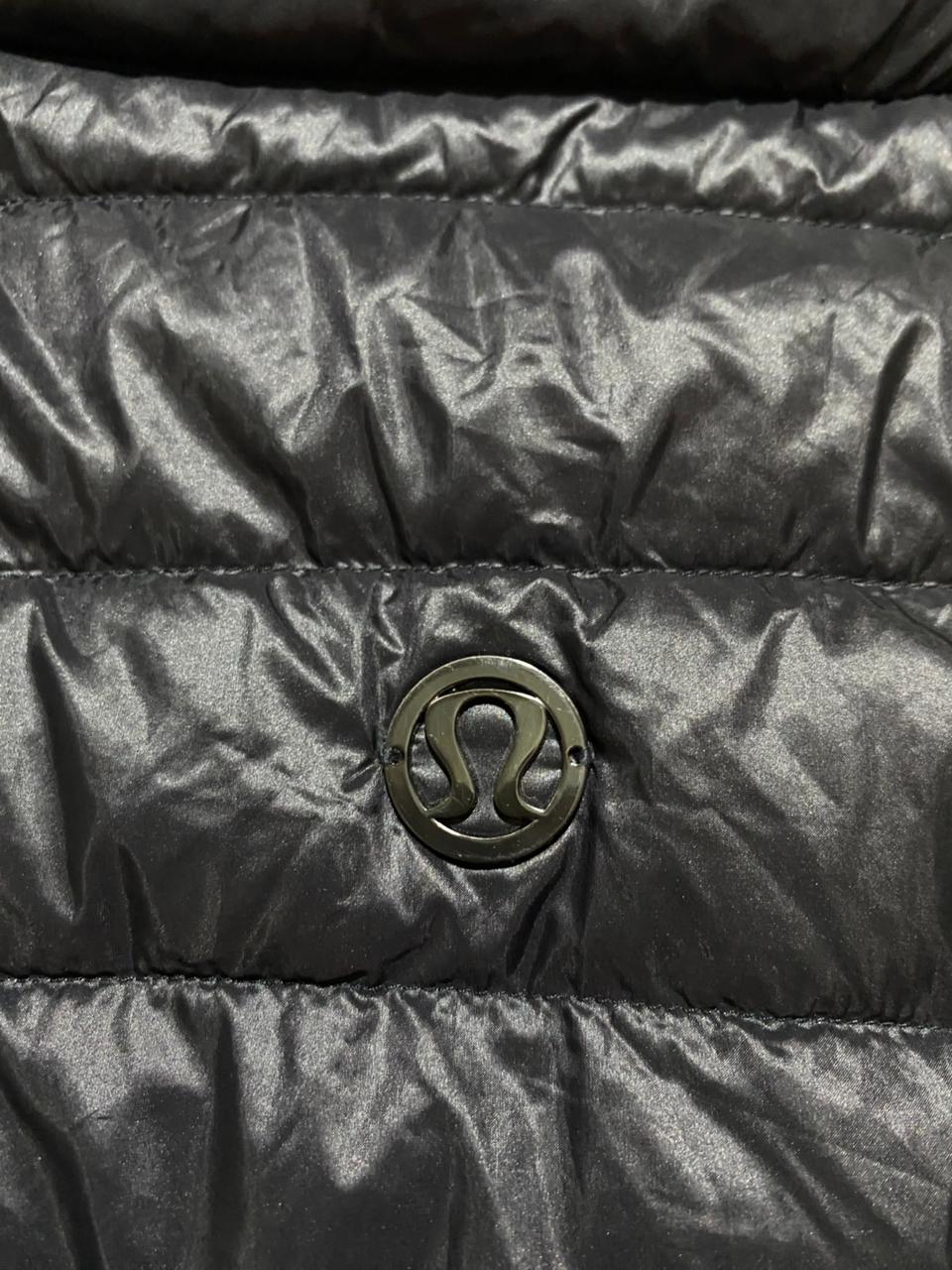 LULULEMON  |M| BUST 18| DOWN FOR IT ALL VEST BLACK JACKET