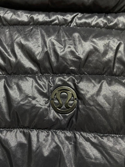 LULULEMON  |M| BUST 18| DOWN FOR IT ALL VEST BLACK JACKET