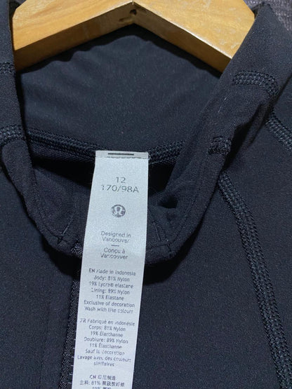 LULULEMON  |L| BUST 19| BLACK DEFINE JACKET