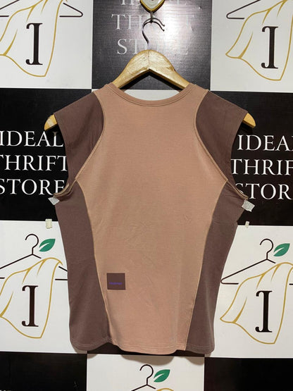 LULULEMON  |M| BUST 17| TWO-TONE SLEEVELESS TRAINING TOP