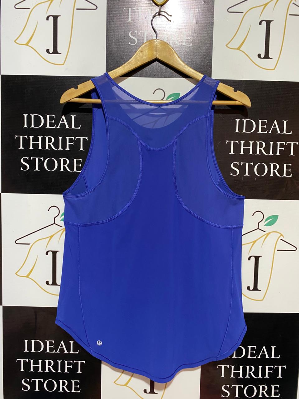 LULULEMON |M| BUST 18| ROYAL BLUE SCULPT TANK TOP