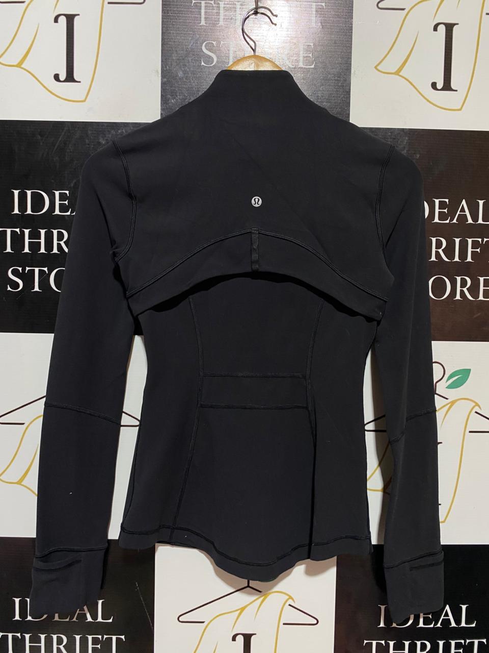 LULULEMON |S| BUST 15| DEFINE JACKET IN CLASSIC BLACK