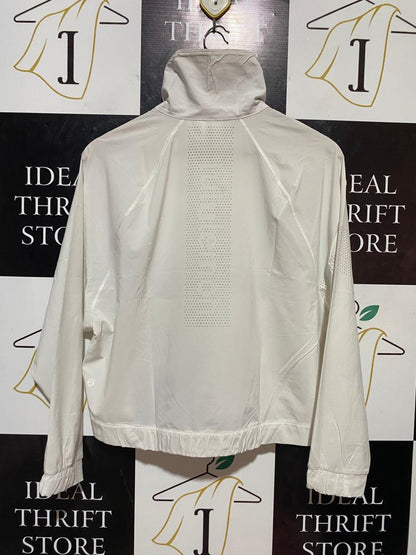LULULEMON |XL| BUST 21| LIGHTWEIGHT VENTILATED FULL-ZIP JACKET IN BONE WHITE