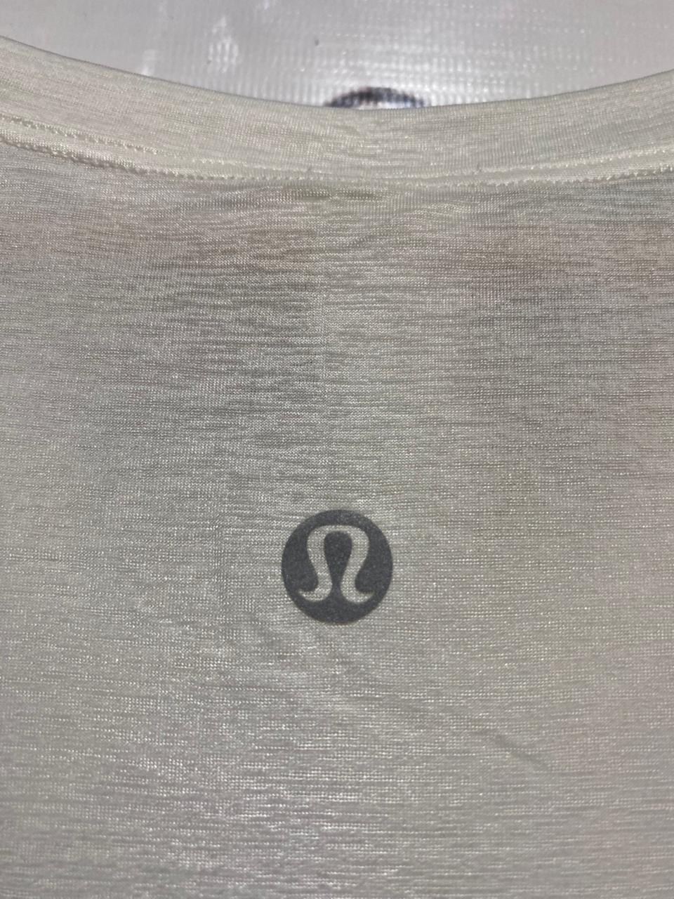 LULULEMON |M| BUST 18| RELAXED RAGLAN SLEEVE T-SHIRT IN WHITE