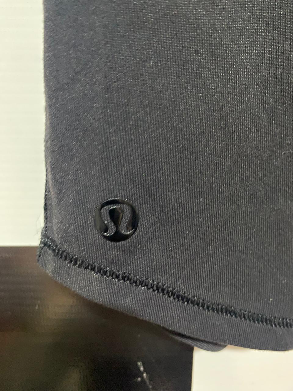 LULULEMON |S| BUST 15| MESH BACK RACERBACK TANK TOP IN BLACK