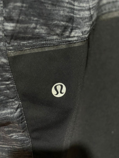 LULULEMON |XL| BUST 25| METAL VENT TECH FULL-ZIP JACKET – GREY SPACE DYE ACTIVEWEAR